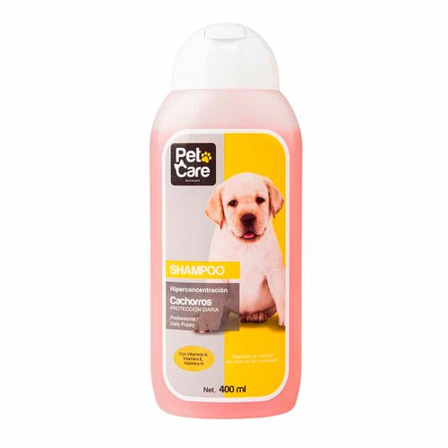 Shampoo para Perros Cachorros PET CARE Protección Diaria Frasco 400ml