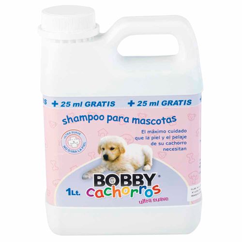 Shampoo para Cachorros BOBBY Ultra Suave Frasco 1L