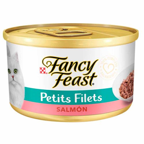 Comida para Gato FANCY FEAST Filetes de Salmón Petits Lata 85g