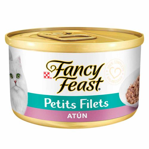 Comida para Gato FANCY FEAST Filetes de Atún Petits Lata 85g