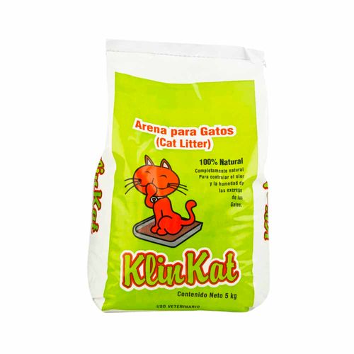 Arena para Gatos KLINKAT 100% Natural Bolsa 5Kg