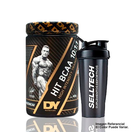 Aminoácidos Dorian Yates Hit Bcaa 1.2kg 10:1:1 Pineapple + Shaker