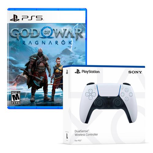 God Of War Ragnarok + Mando Dualsense Blanco Playstation 5