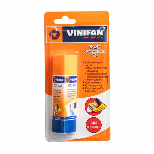 Goma en Barra VINIFAN Triangular Easy Blíster 25g