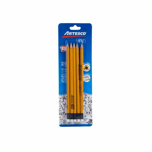 Lápiz ARTESCO Amarillo 2HB Caja 12un