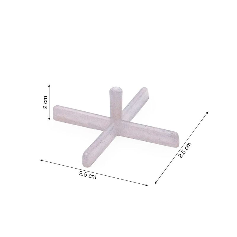 Cruceta con tomador 1 mm x 300 unidades Shopstar