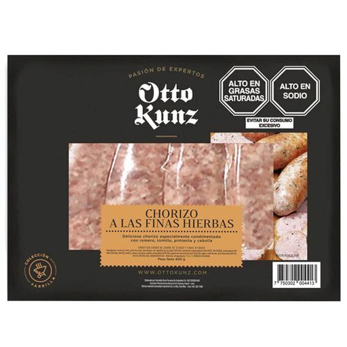 Chorizo Finas Hierbas OTTO KUNZ Paquete 400g