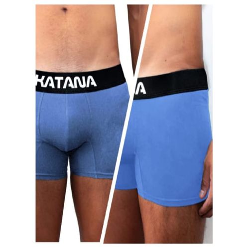 ROPA INTERIOR KATANA BOXER PACK X 2 CELESTE