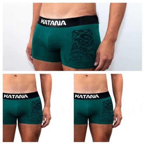 ROPA INTERIOR KATANA BOXER PACK X 3 VERDE