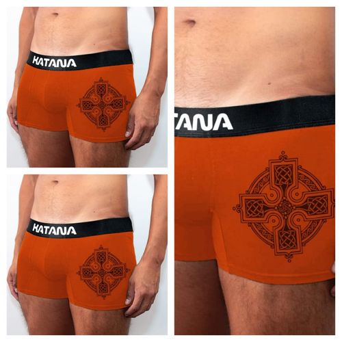 ROPA INTERIOR KATANA BOXER PACK X 3 NARANJA