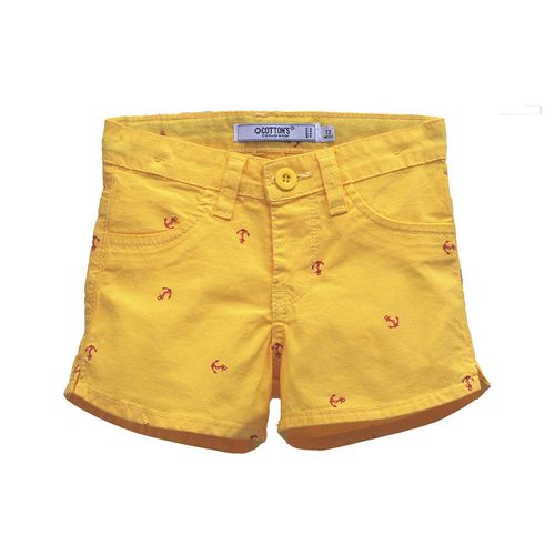 Short Cottons Jeans Boni Amarillo