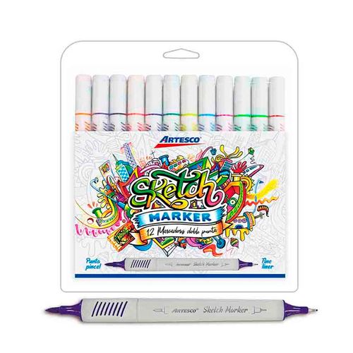 Artesco Plumon Sketch Marker x 12