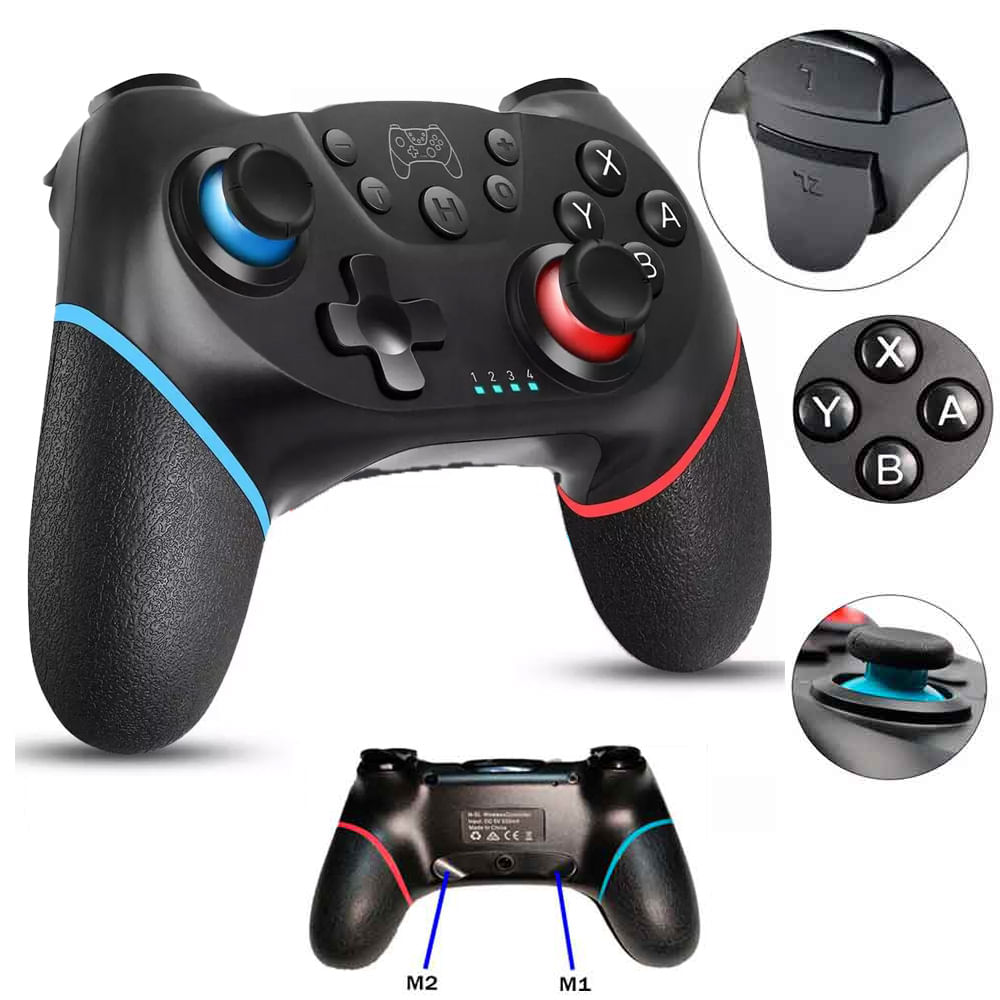 Control Pro Genérico Nintendo Switch Inalámbrico Bluetooth PC Celular – DA  Gamers Store
