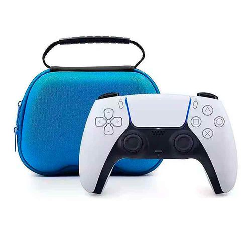 Estuche para Mandos PS5, PS4, Xbox, Nintendo Switch, Rígido Azul