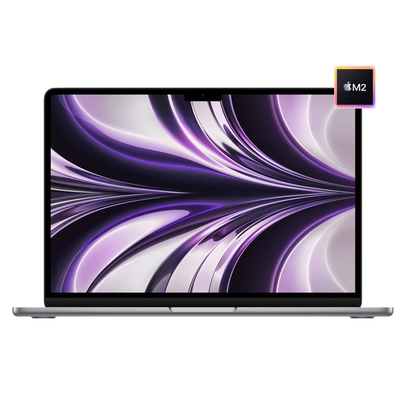 Macbook Air 13.6" Chip M2 8-CORE 16GB RAM 256GB SSD Gris Espacial (A Pedido)