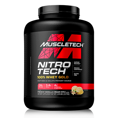 NITRO TECH 100% WHEY GOLD VAINILLA