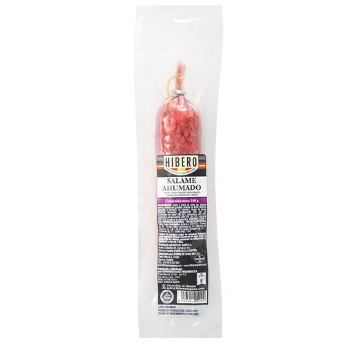 Salame Ahumado HIBERO Paquete 140g