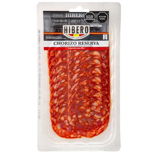 Chorizo Reserva HIBERO Paquete 80g