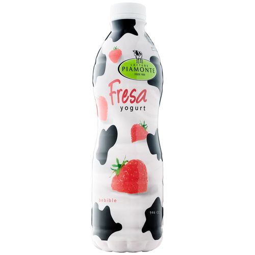 Yogurt PIAMONTE de Fresa Botella 946ml