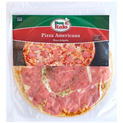 Pizza Americana DON ITALO 420g Bolsa 1un