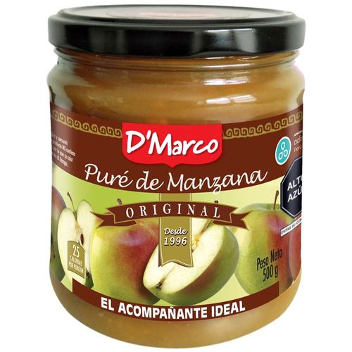 Puré de Manzana D'MARCO Frasco 500g