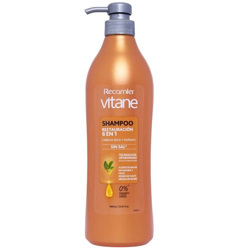 Shampoo VITANE Restauración 6 en 1 Frasco 1L