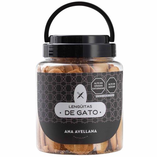 Galletas Lengüitas de Gato ANA AVELLANA Pote 320g