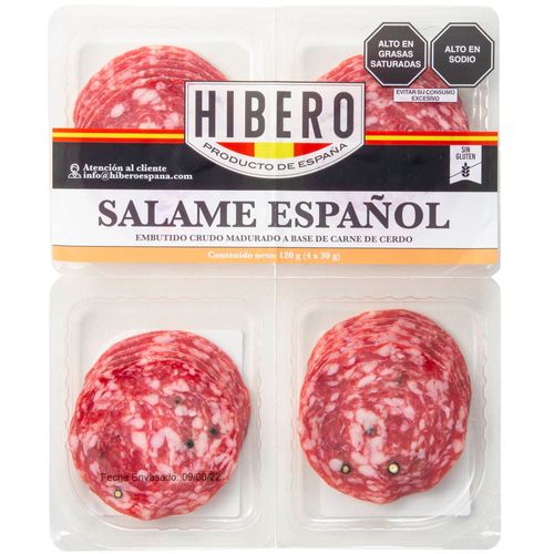 Salame Español HIBERO Paquete 120g