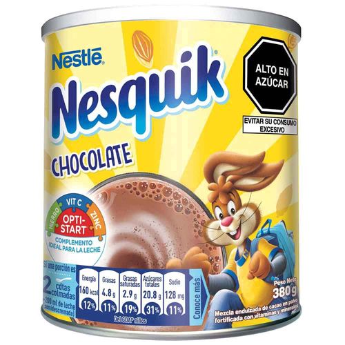 Fortificante NESQUIK Sabor a Chocolate Lata 380g