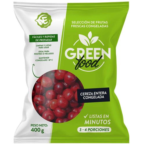 Cereza Entera GREEN FOOD Bolsa 400g