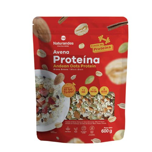 Avena Proteína NATURANDES Doypack 600g