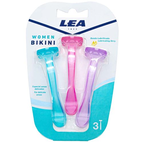 Máquina de Afeitar LEA Women Bikini Blister 3un