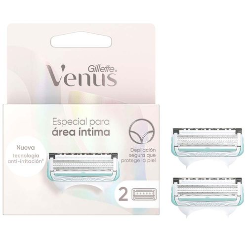 Repuesto GILLETTE Venus Íntima Caja 2un