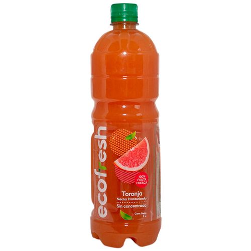 Jugo Nectar de Toronja ECOFRESH Botella 1L