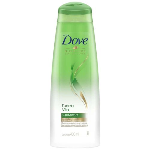 Shampoo DOVE Fuerza Vital Frasco 400ml