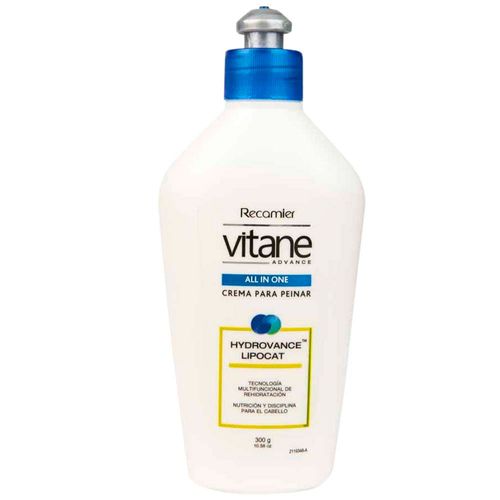 Crema para Peinar RECAMIER Vitane Hidrovance Lipocat Frasco 300g