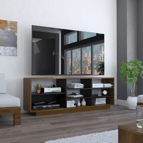 Mesa de TV 58" Classic Color - Caramelo / Wengue