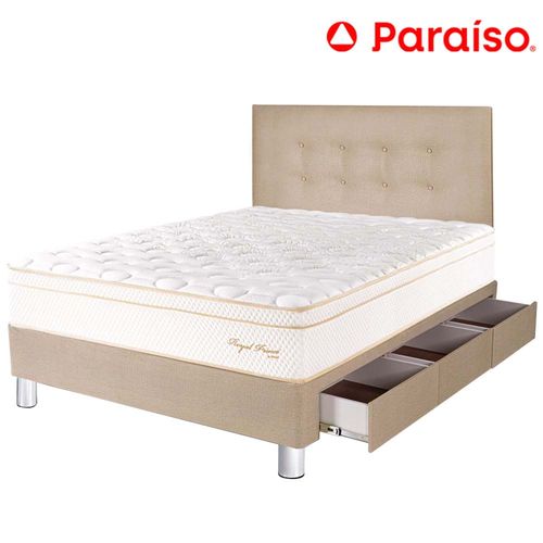 Dormitorio PARAISO Royal Prince 1.5 Plazas Champagne