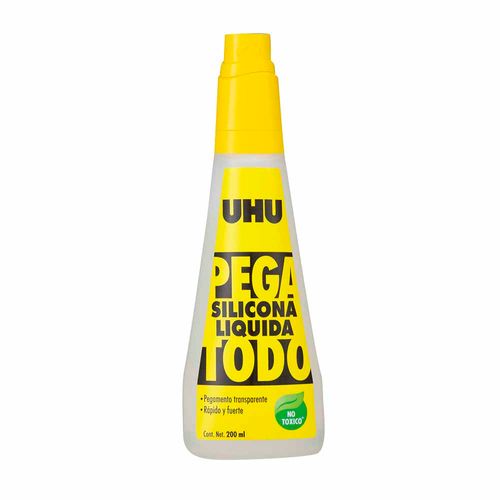 Silicona Líquida UHU Pegatodo Frasco 200ml