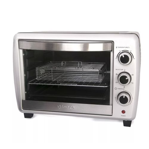 Horno Electrico Con rosticero Imaco 25Lt HEB25R negro