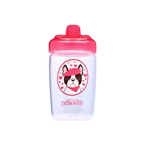 Vaso De Transición Dr Browns Antiderrame Con Boquilla Dura De 12 Oz/350Ml