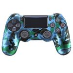 Funda-para-Mando-PS4-Dualshock-4-Azul-Camuflado