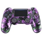 Funda-para-Mando-PS4-Dualshock-4-Morado-Camuflado