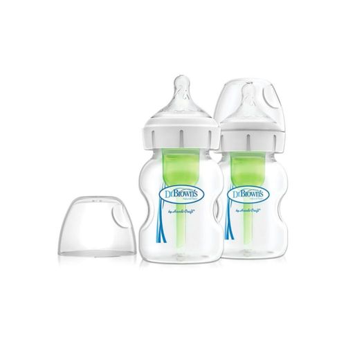 Biberón Para Bebe Dr Browns De Polipropileno Boca Ancha 9Oz/ 270Ml