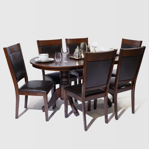 Juego de Comedor Málaga 6 Sillas PU