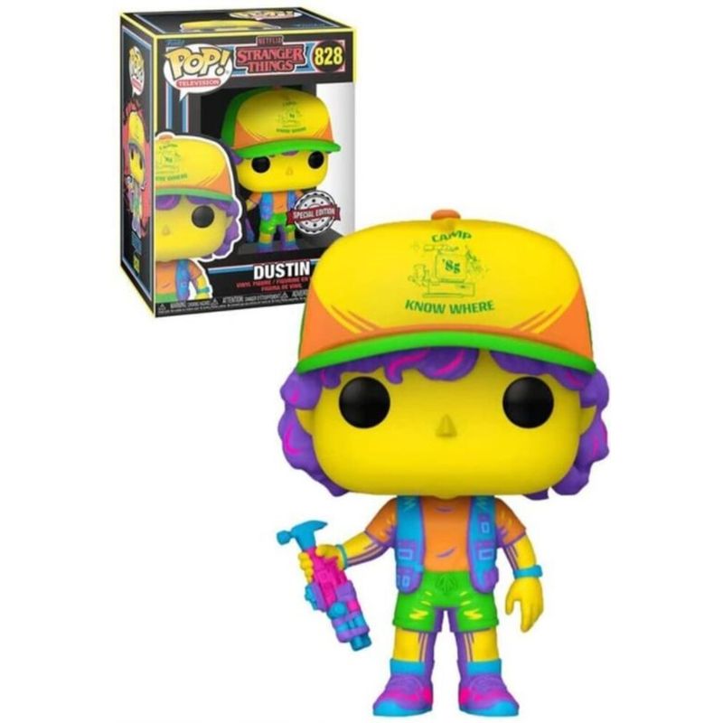 Funko-Pop--STRANGER-THINGS--DUSTIN-N°828---SPECIAL-EDITION