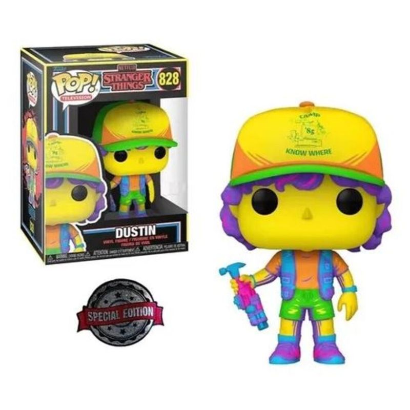 Funko-Pop--STRANGER-THINGS--DUSTIN-N°828---SPECIAL-EDITION