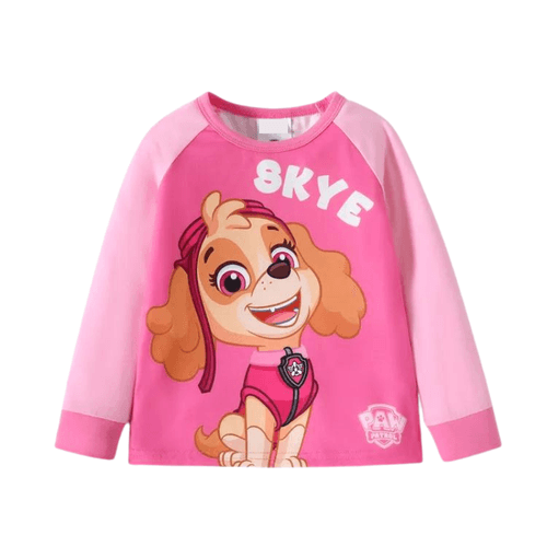 Paw Patrol - Patrulla de cachorros camiseta manga larga para bebé - Color fucsia - Skye