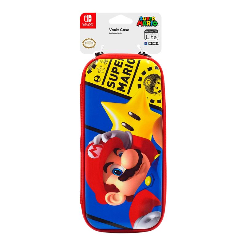 Consola-Nintendo-Switch-Neon-2019---Mario-Superstar---Estuche-Premium-Vault-Hori-Super-Mario