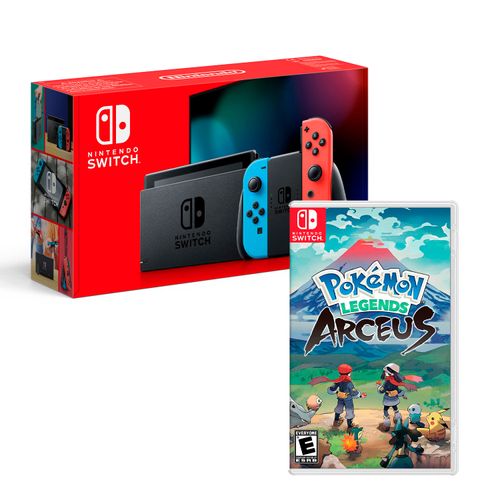 Consola Nintendo Switch Neon 2019 + Pokémon Legends Arceus